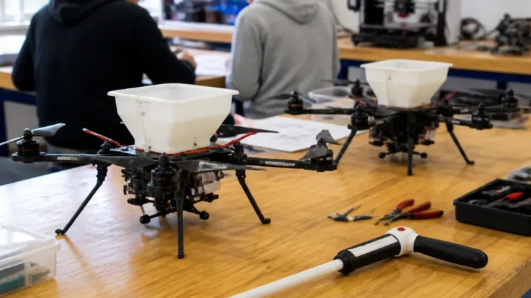 Estudiantes de Xalapa ganan premio en EU por bastón inteligente y drones de reforestación