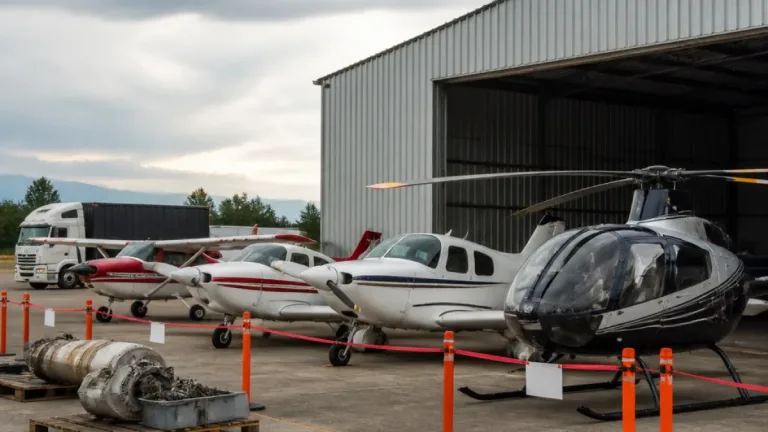 Gobierno de Veracruz subasta nueve aeronaves; SEFIPLAN dice que ingresos irán a gastos contingentes
