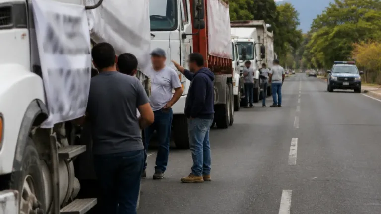 Transportistas exigen a Nahle mayor seguridad en carreteras; reportan abandono del oficio