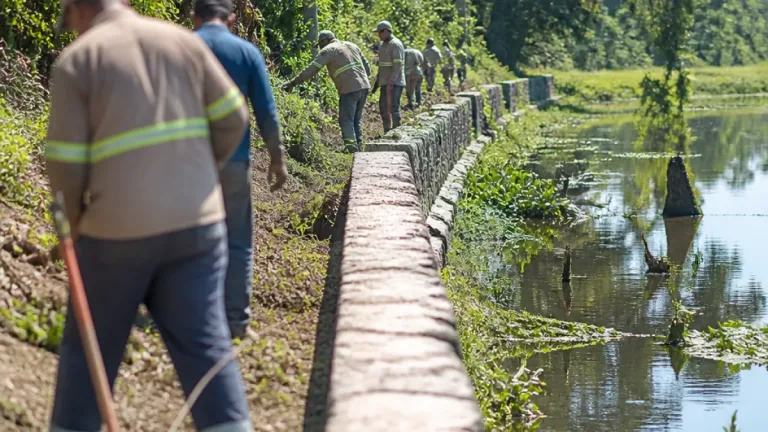 Ayuntamiento de Orizaba defiende limpieza en el humedal Chirimoyo